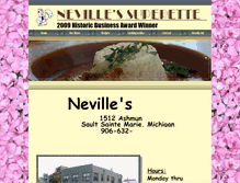 Tablet Screenshot of nevillesonline.com